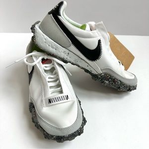 Nike Waffle Racer Crater Summit White Black Photon Dust 6 NWT